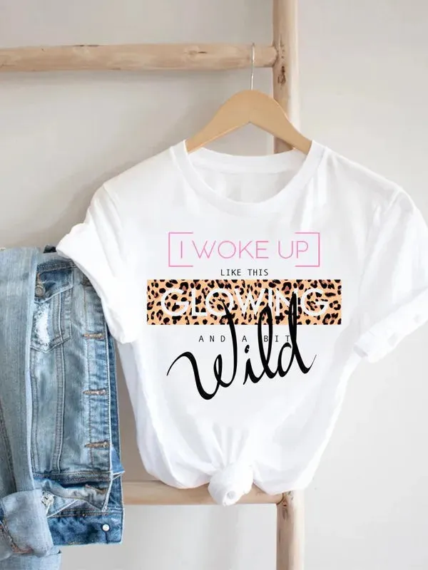 "Wild" Print T-Shirt