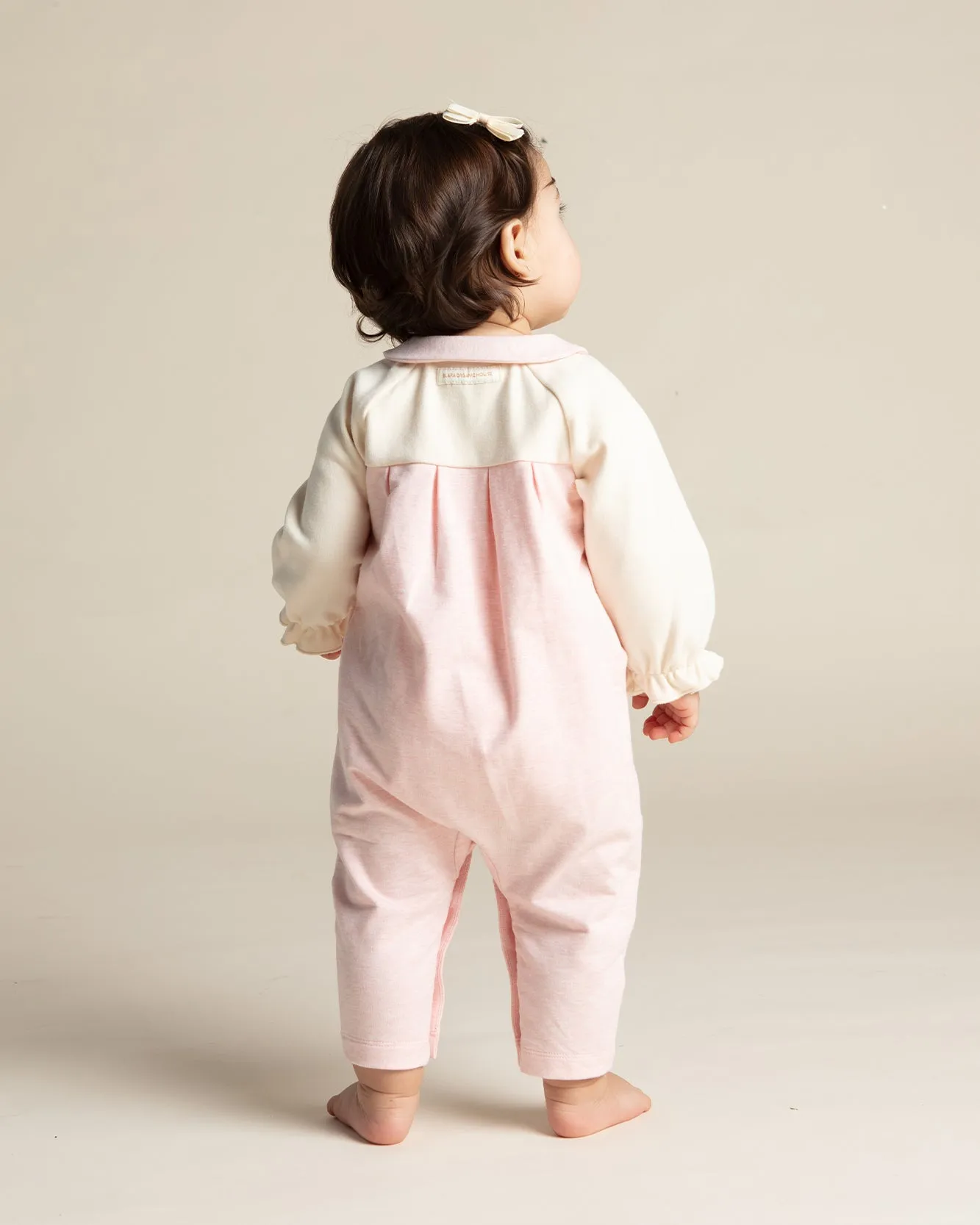 Raglan Gathered Romper