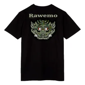 RAW EMOTIONS CAMO TIGER HEAD TEE BLK-BLACK