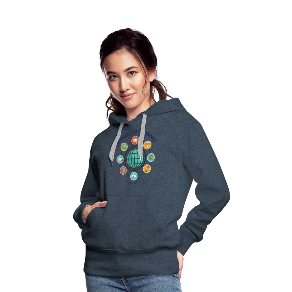 SEO Chic: 'I Ruined the Internet, I'm an SEO' Women’s Hoodie