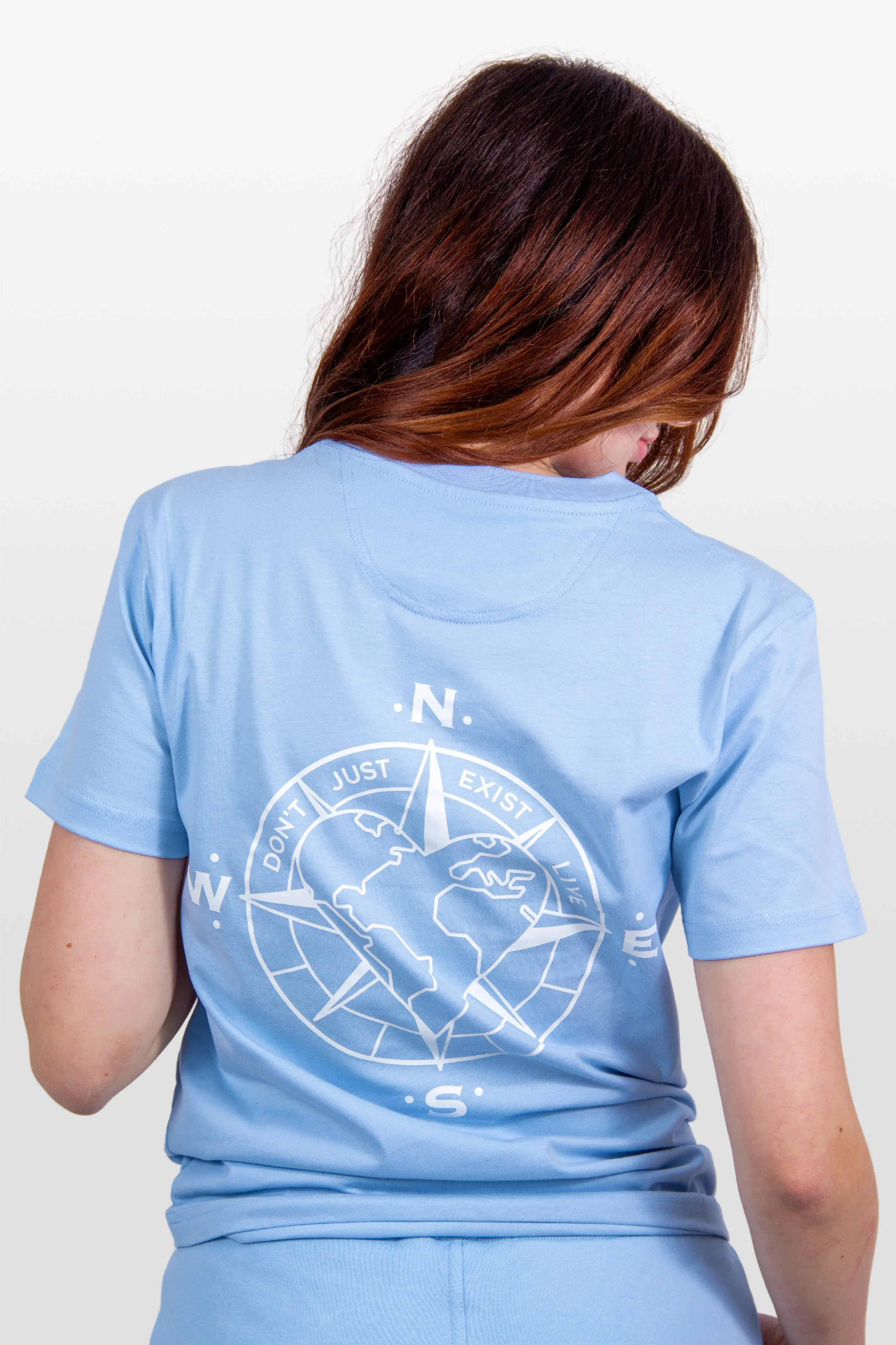 Shirt Compass // Sky Blue