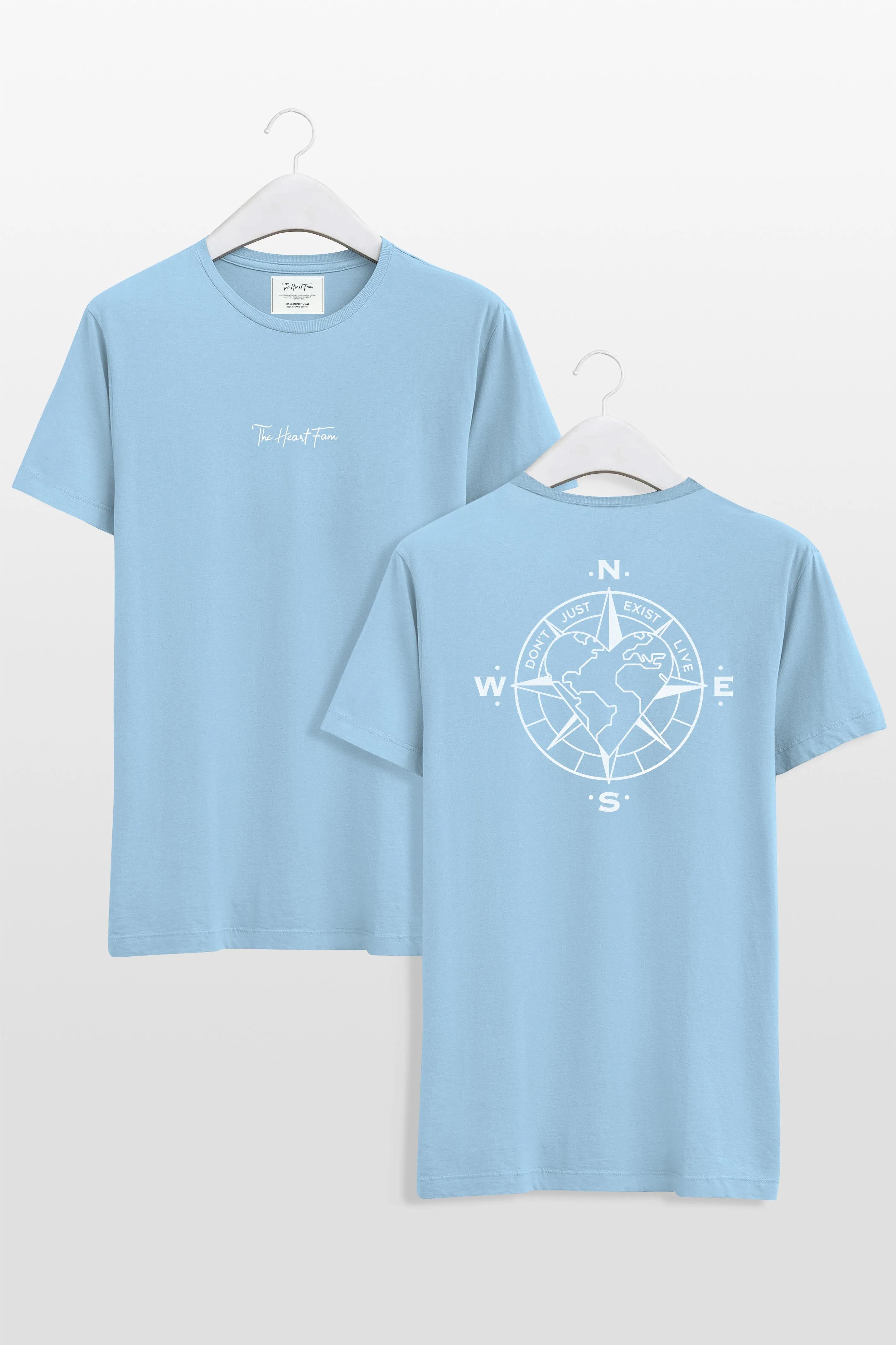 Shirt Compass // Sky Blue