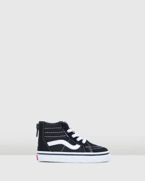 SK8-High Zip Infant Black/White