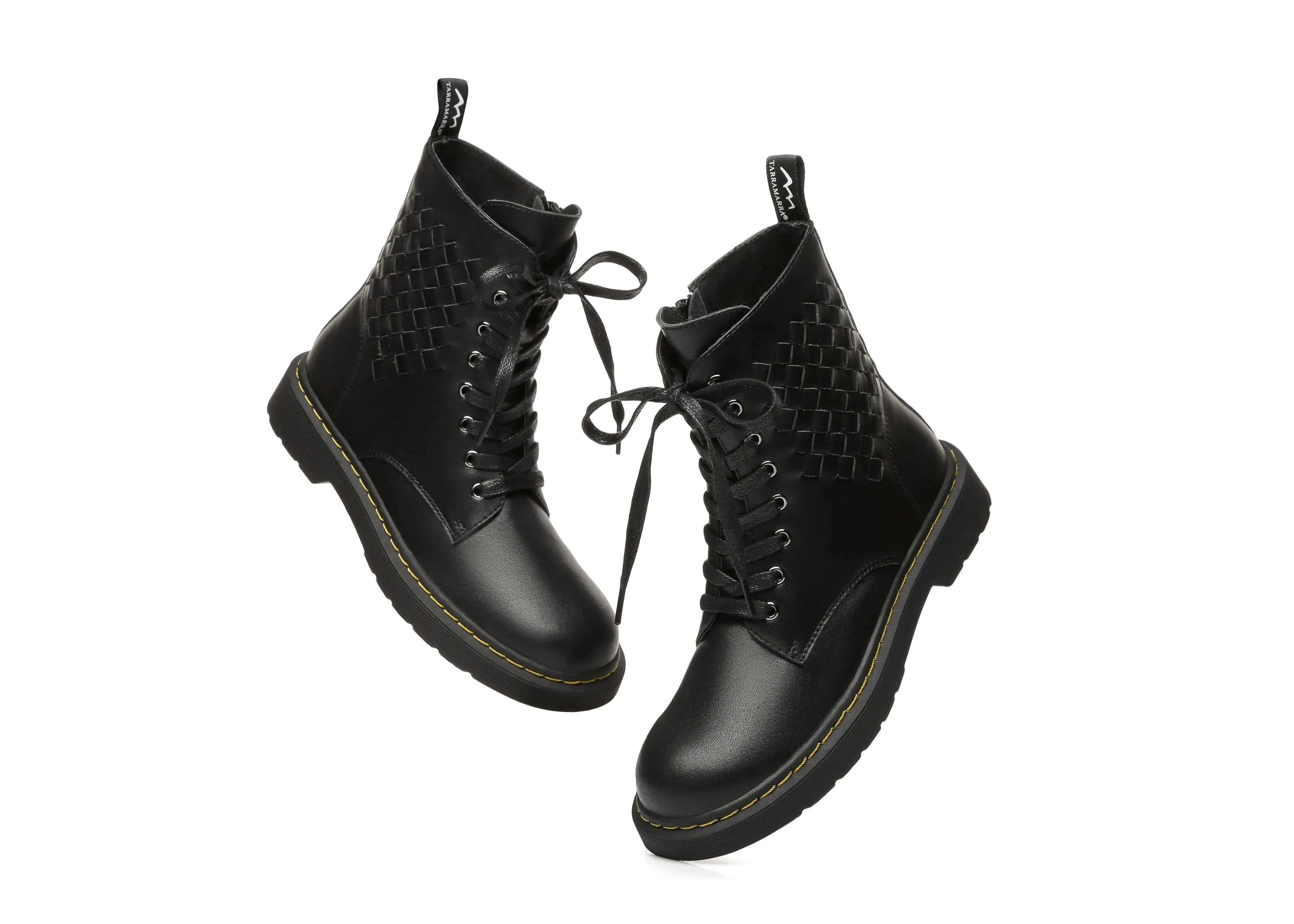 Tessa Women Boots High Top Lace Up Boots