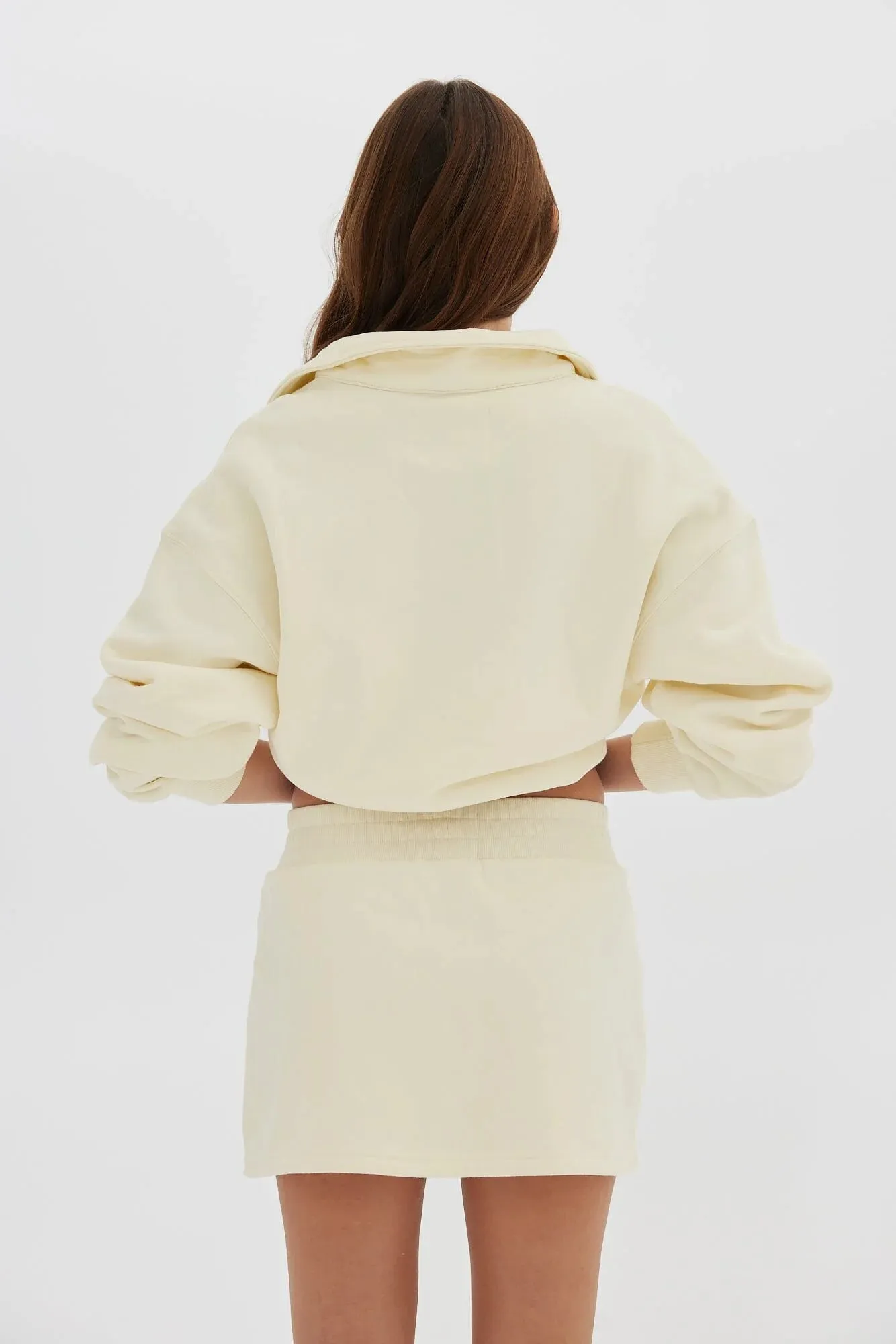 Toast Society Jersey Skirt - Butter