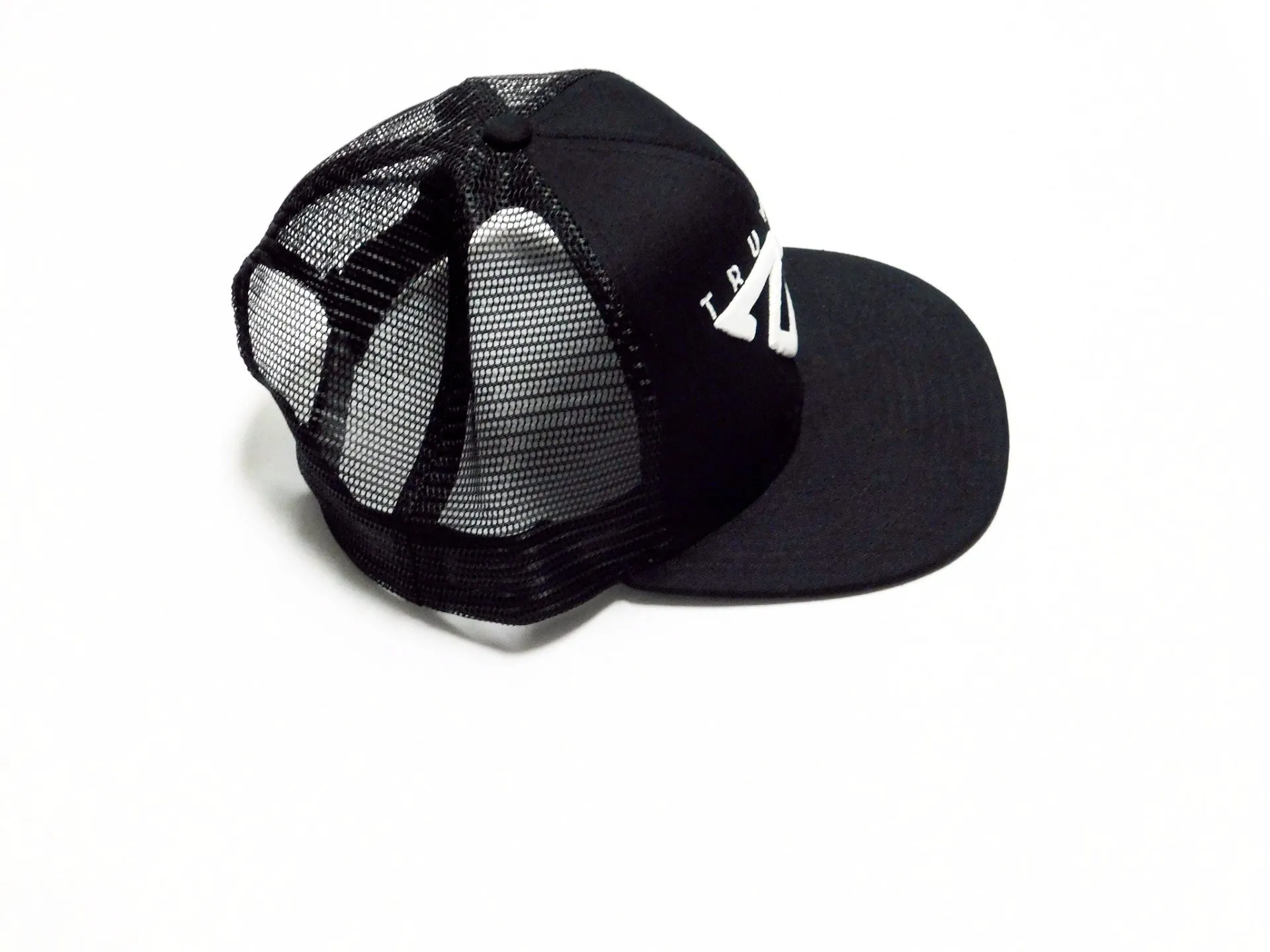 TruVine Black Trucker Cap