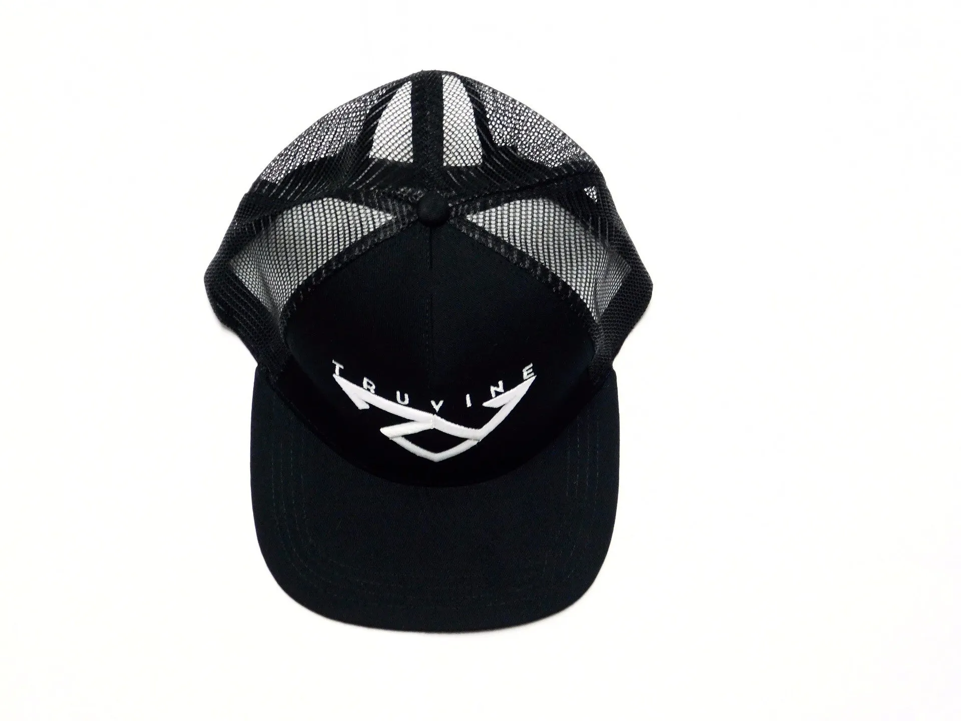 TruVine Black Trucker Cap