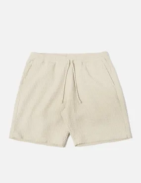 Universal Works Lumber Waffle Shorts - Driftwood