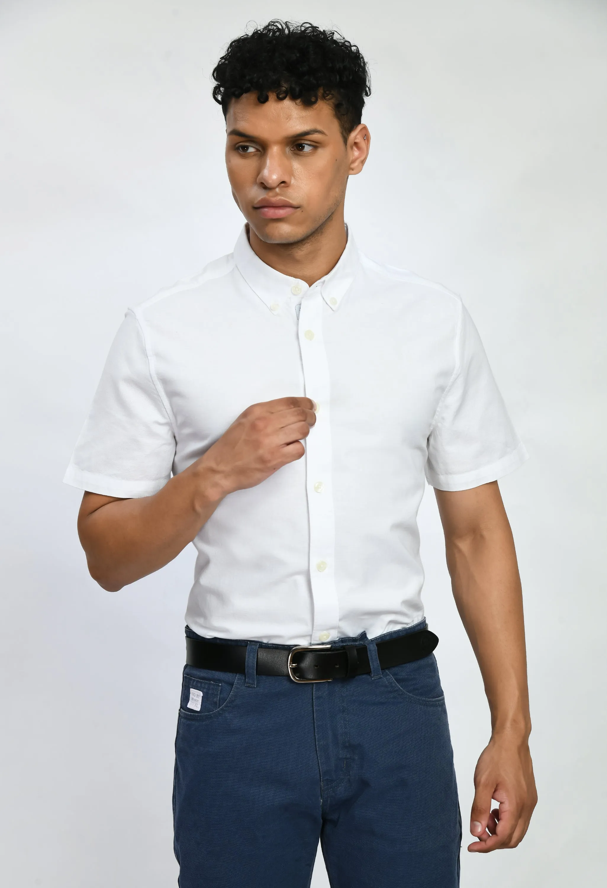 USI Half sleeve Shirt for Men | Small collar shirt | Smart fit | Durable | High quality cotton