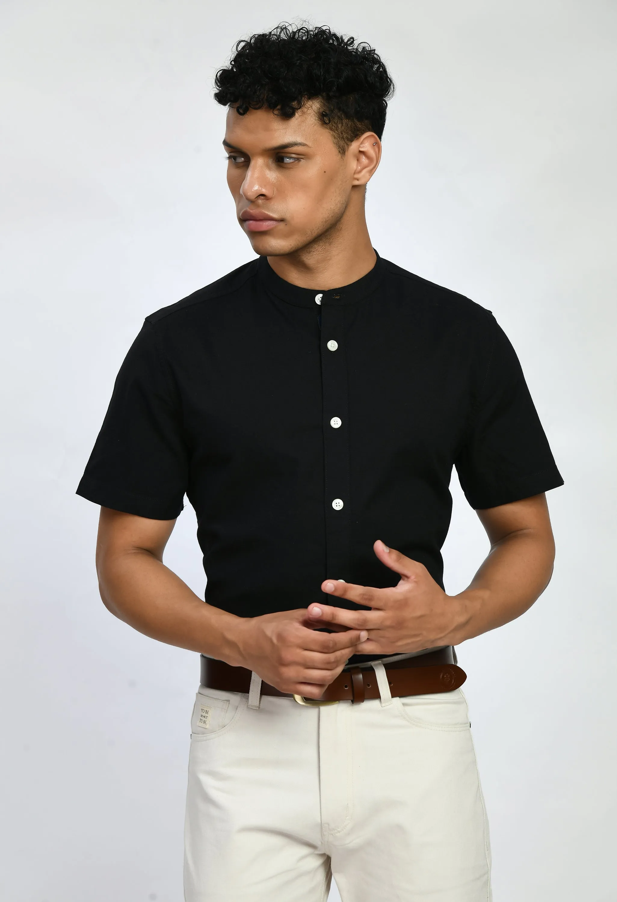 USI Half sleeve Shirt for Men | Small collar shirt | Smart fit | Durable | High quality cotton