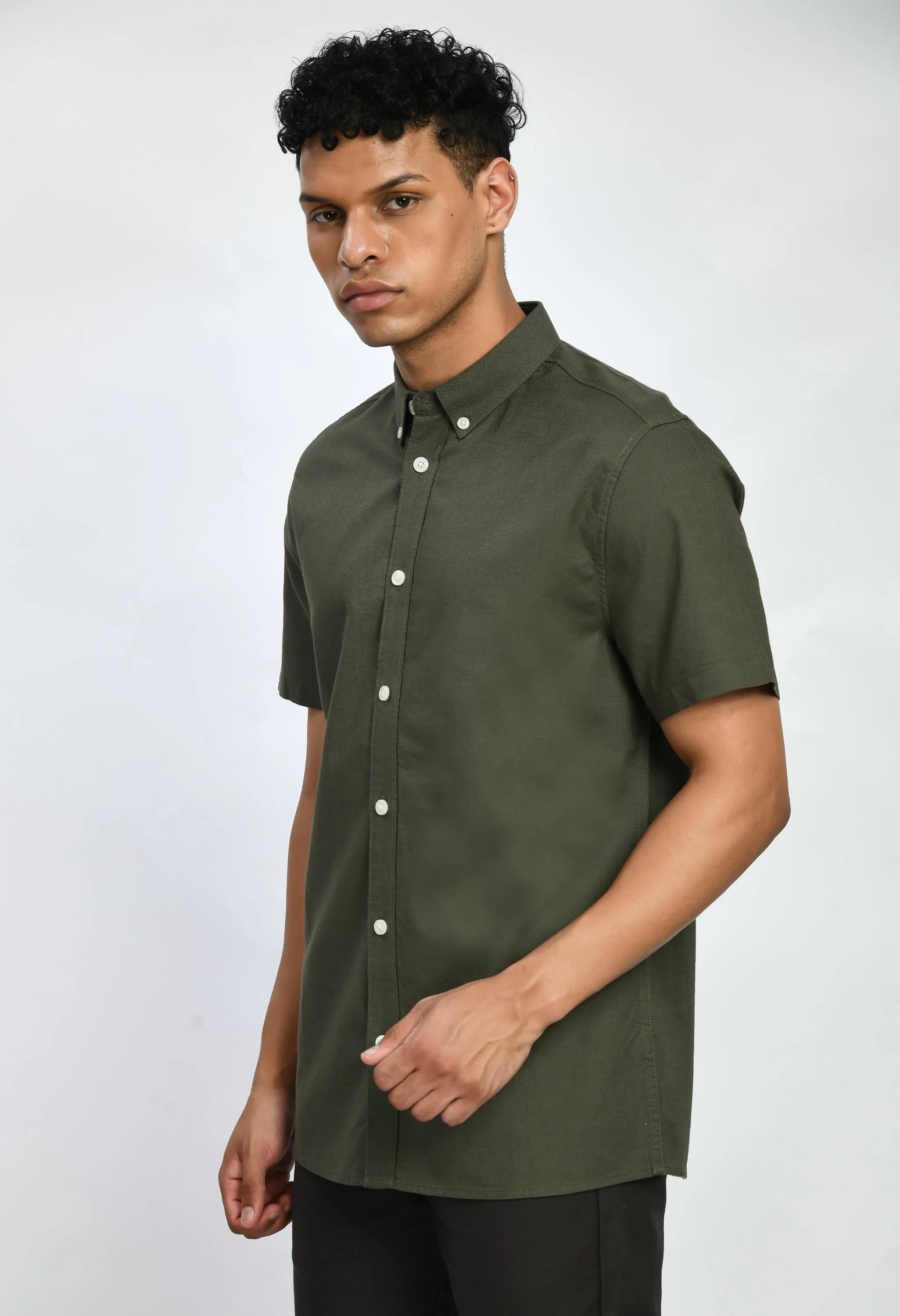 USI Half sleeve Shirt for Men | Small collar shirt | Smart fit | Durable | High quality cotton