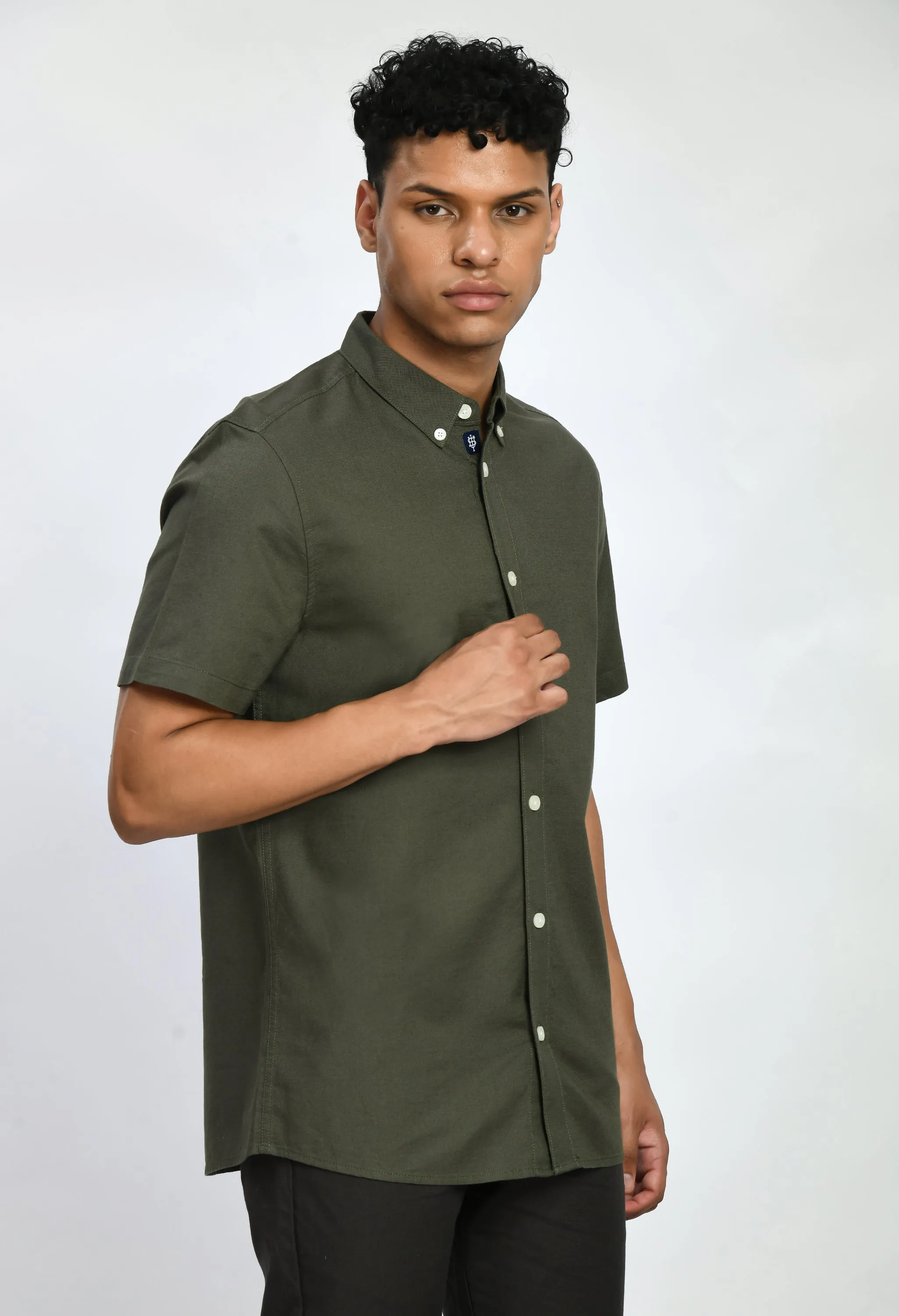 USI Half sleeve Shirt for Men | Small collar shirt | Smart fit | Durable | High quality cotton