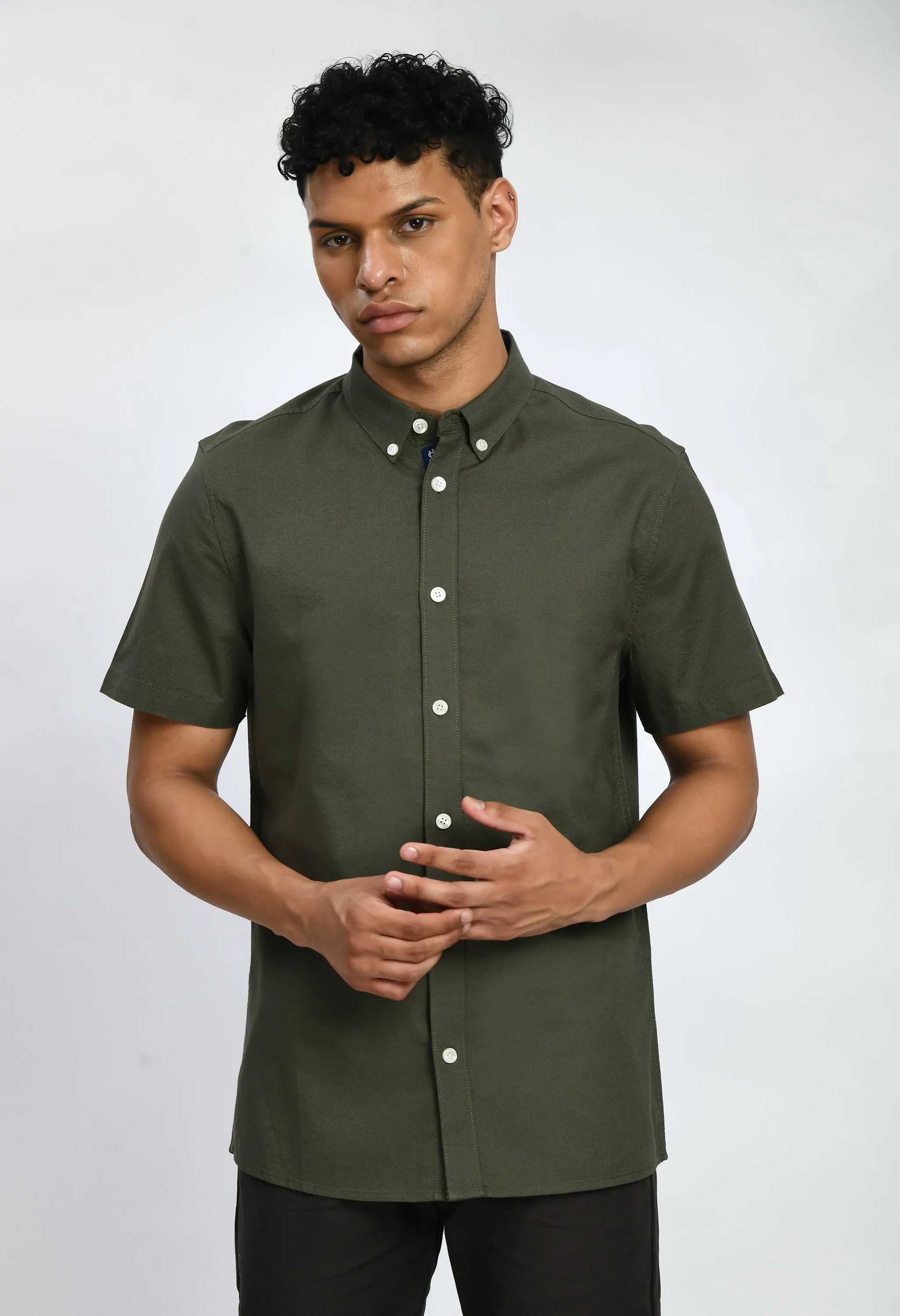 USI Half sleeve Shirt for Men | Small collar shirt | Smart fit | Durable | High quality cotton