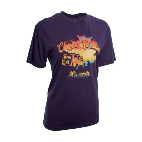 Women's Chasing Sunsets Tee Grape - SF1402GP