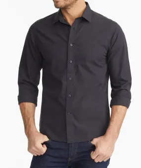 Wrinkle-Free Black Stone Shirt