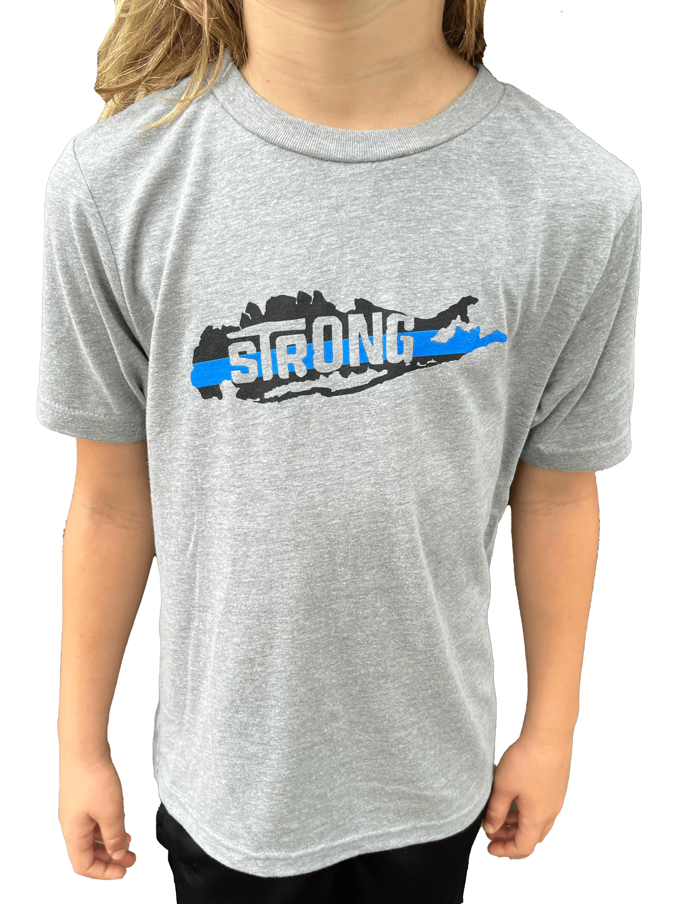 Youth Island Strong Thin Blue Line T-Shirt